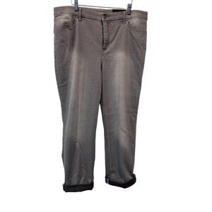 Chico's Womens Size 3 US XL 16 Lifting Slim-Leg Jeans Short Length Stingray NWT